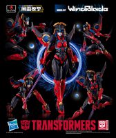 Flame Toys Transformers Furai Model Windblade Reissue