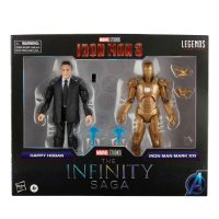 Marvel Legends Infinity Saga Happy Hogan and Iron Man Mark 21 Midas 2 Pack
