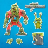 Super7 Teenage Mutant Ninja Turtles Muckman and Joe Eyeball Action Figure